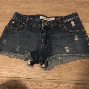 Cute denim cut off shorts